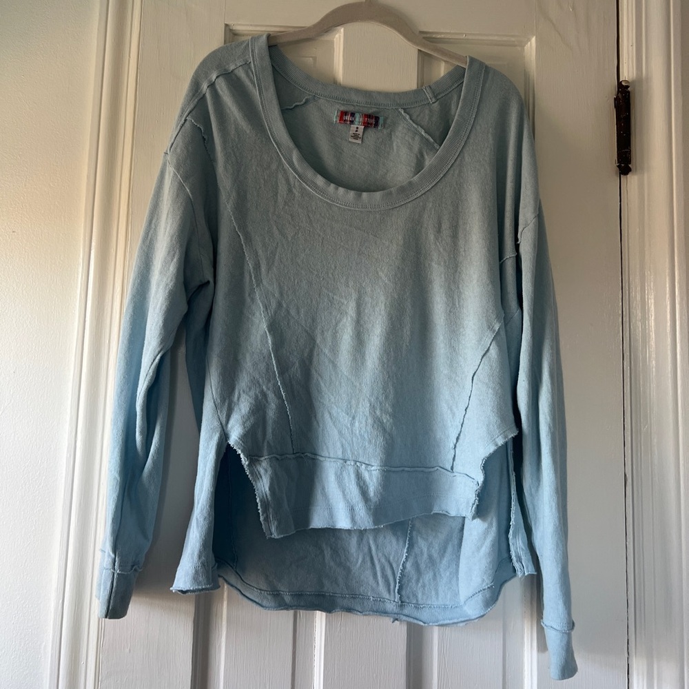 Urban Outfitters Raw-Edge Long Sleeve Tee